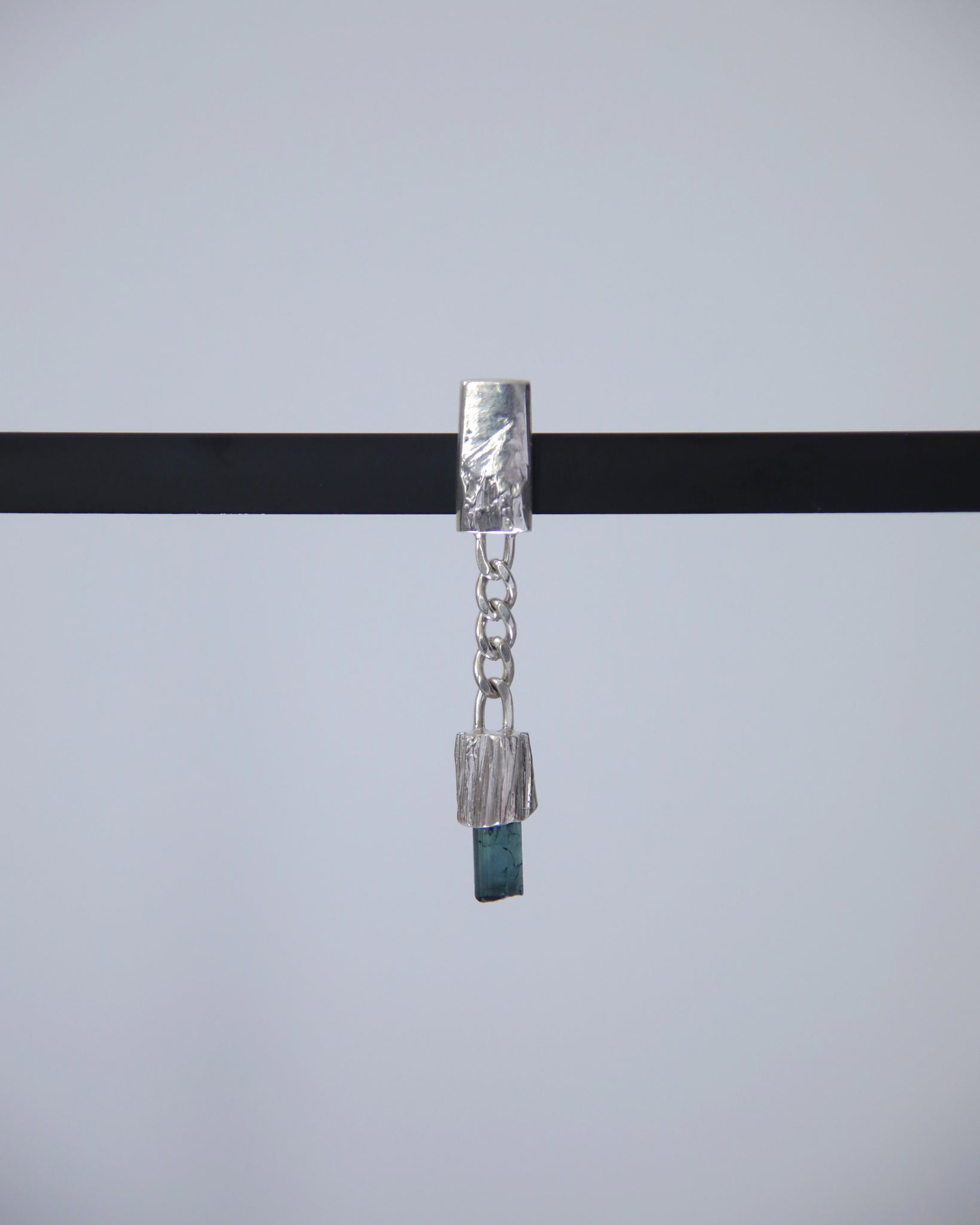 Khya Blue Tourmaline (Indicolite) Earring Nr.7