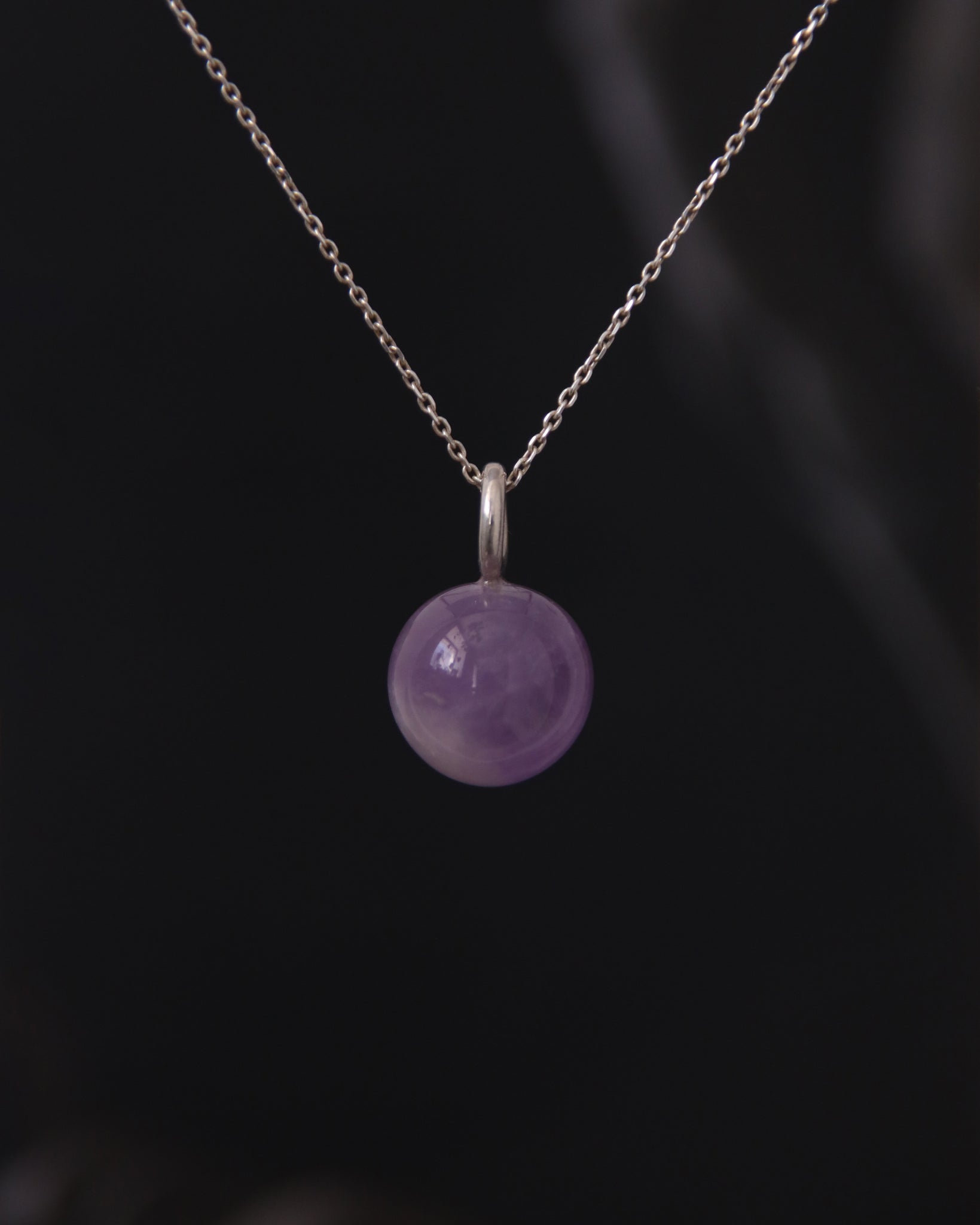 Oron Amethyst Sphere Pendant M Nr.8