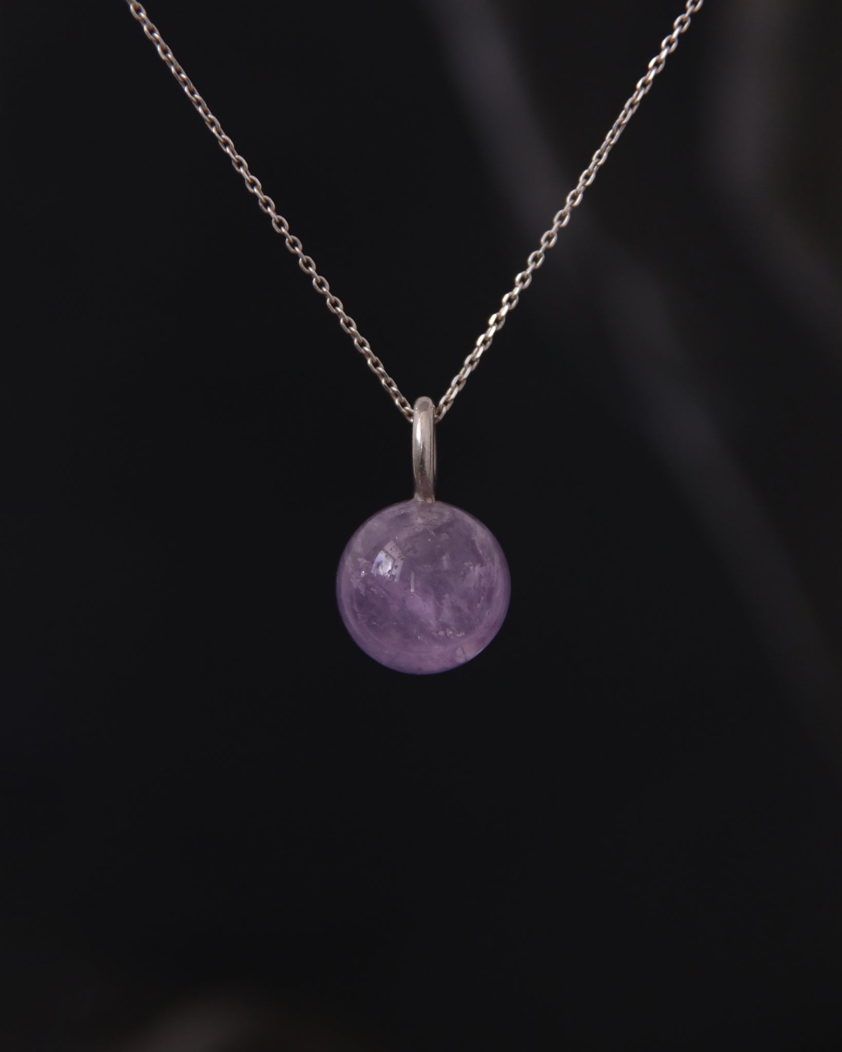 Oron Amethyst Sphere Pendant M Nr.9